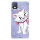 Funda para TCL 403 Oficial de Disney Marie Silueta - Los Aristogatos