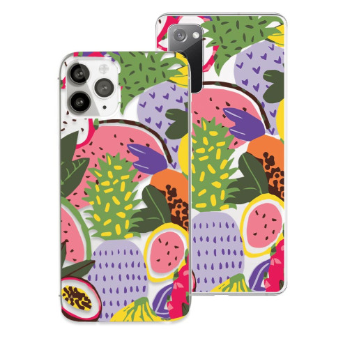 Coque de dessin imprimée - Fruits tropicaux