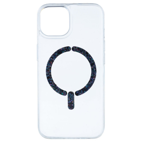 Funda Ring Glitter Compatible con Magsafe para iPhone 15