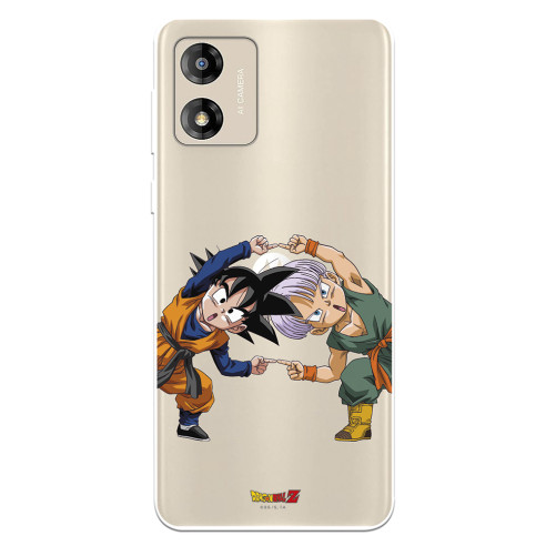 Funda para Motorola Moto E13 Oficial de Dragon Ball Goten y Trunks Fusión - Dragon Ball