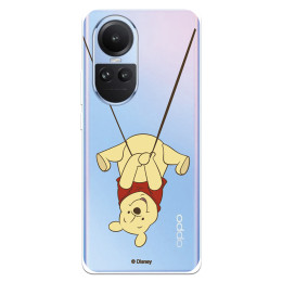 Funda para Oppo Reno10 Oficial de Disney Winnie  Columpio - Winnie The Pooh