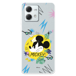 Funda para Motorola Moto G84 5G Oficial de Disney Mickey Mickey Urban - Clásicos Disney