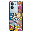 Funda para Vivo V29 5G Oficial de Disney Mickey Comic - Clásicos Disney