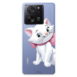 Funda para Xiaomi 13T Pro Oficial de Disney Marie Silueta - Los Aristogatos