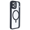 Funda Bumper Compatible con Magsafe con Cubre cámara para iPhone 12 Pro