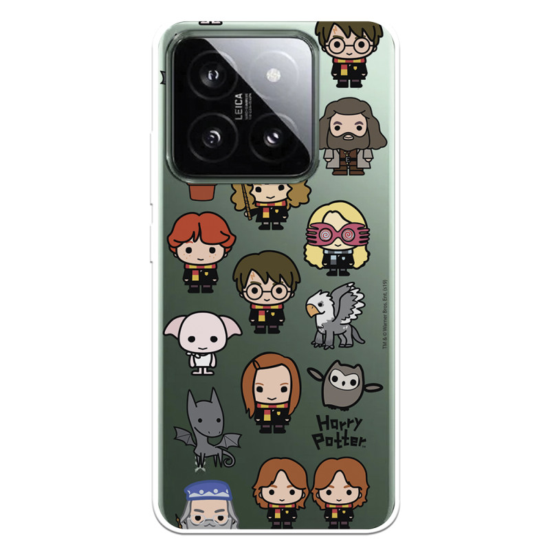 Funda para Xiaomi 14 Oficial de Harry Potter Personajes Iconos - Harry Potter