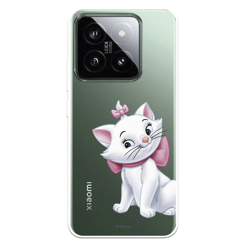 Funda para Xiaomi 14 Oficial de Disney Marie Silueta - Los Aristogatos