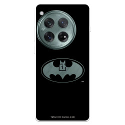 Funda para OnePlus 12 Oficial de DC Comics Batman Logo Transparente - DC Comics