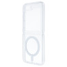 Funda Transparente Logo Compatible con Magsafe para Samsung Galaxy Z Flip 5