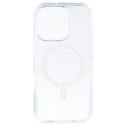 Funda Transparente Resistente Compatible con MagSafe para iPhone 16 Pro Max