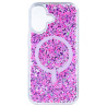 Funda Ring Glitter Compatible con Magsafe para iPhone 16 Plus