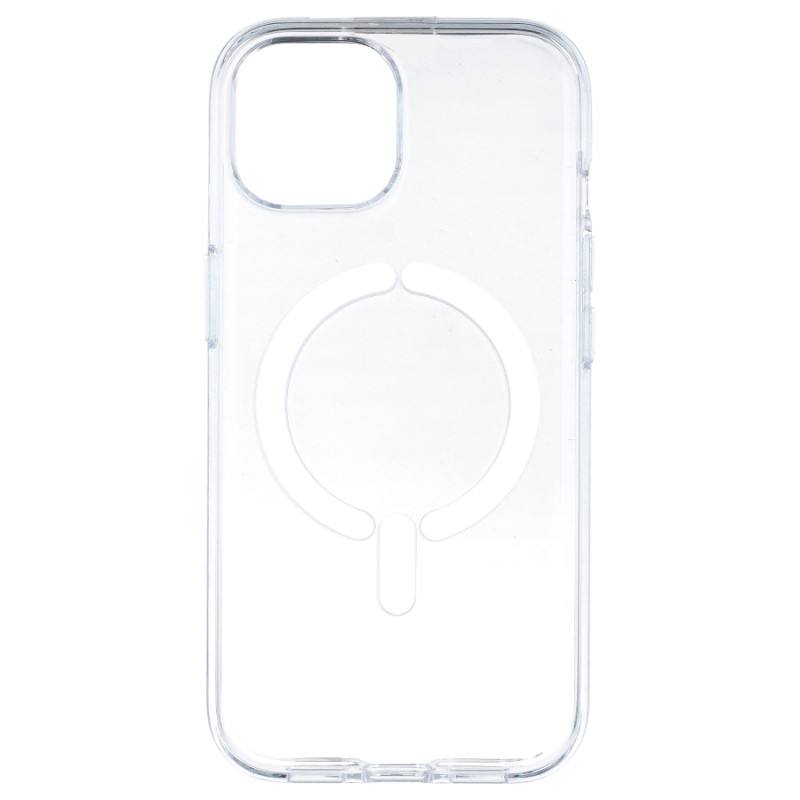 Funda Transparente Resistente Compatible con MagSafe para iPhone 14 Plus