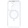 Funda Transparente Logo Compatible con Magsafe para Samsung Galaxy S24 FE