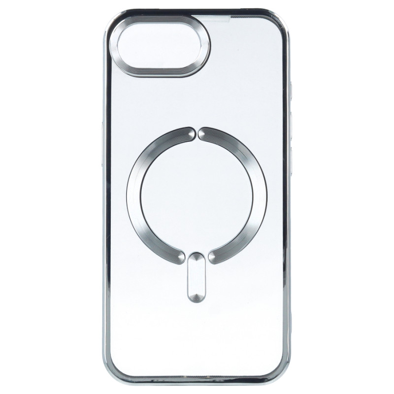 Funda Iron Logo Compatible con MagSafe para iPhone SE 4