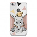 Carcasa Oficial Disney Dumbo silueta transparente para iPhone 4S - Dumbo- La Casa de las Carcasas