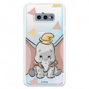 Carcasa Oficial Disney Dumbo silueta transparente para Samsung Galaxy S10e - Dumbo- La Casa de las Carcasas