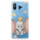 Carcasa Oficial Disney Dumbo silueta transparente para Xiaomi Mi 6X - Dumbo- La Casa de las Carcasas