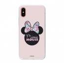Coque Disney Officiel Minnie Pink Shadow iPhone X
