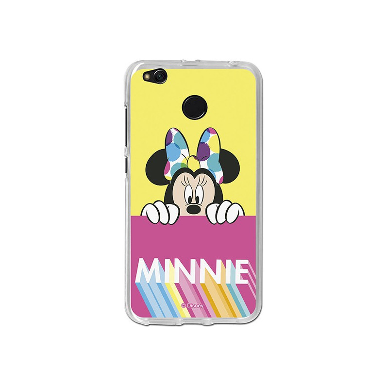 Coque Disney Officiel Minnie Pink Yellow Xiaomi Redmi 4X