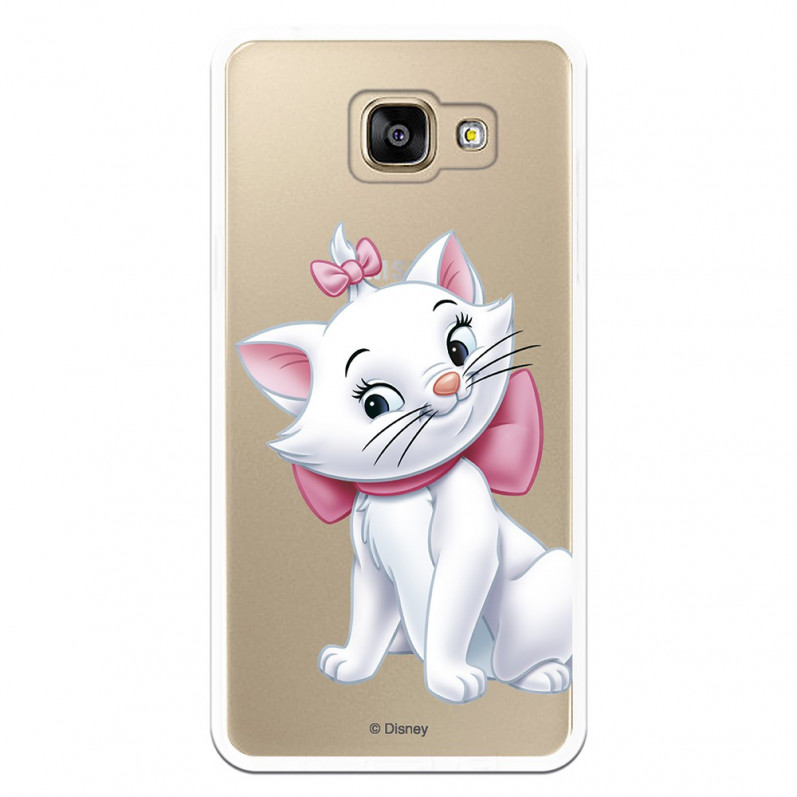 Coque Disney Officiel Marie Silhouette transparente pour Samsung Galaxy A5 2016 - Les Aristochats