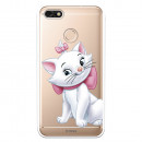 Coque Disney Officiel Marie Silhouette transparente pour Huawei Y6 Pro 2017 - Les Aristochats