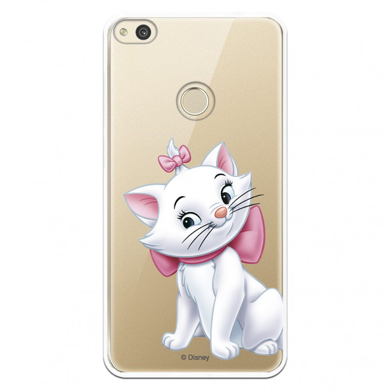 Coque Disney Officiel Marie Silhouette transparente pour Huawei P8 Lite 2017 - Les Aristochats