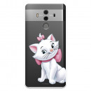 Coque Disney Officiel Marie Silhouette transparente pour Huawei Mate 10 Pro - Les Aristochats