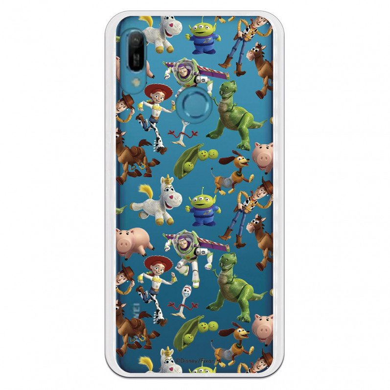 Carcasa Oficial Carcasa Oficial Disney Toy Story Siluetas Transparente - Toy Story para Huawei Y6 2019- La Casa de las Carcasas