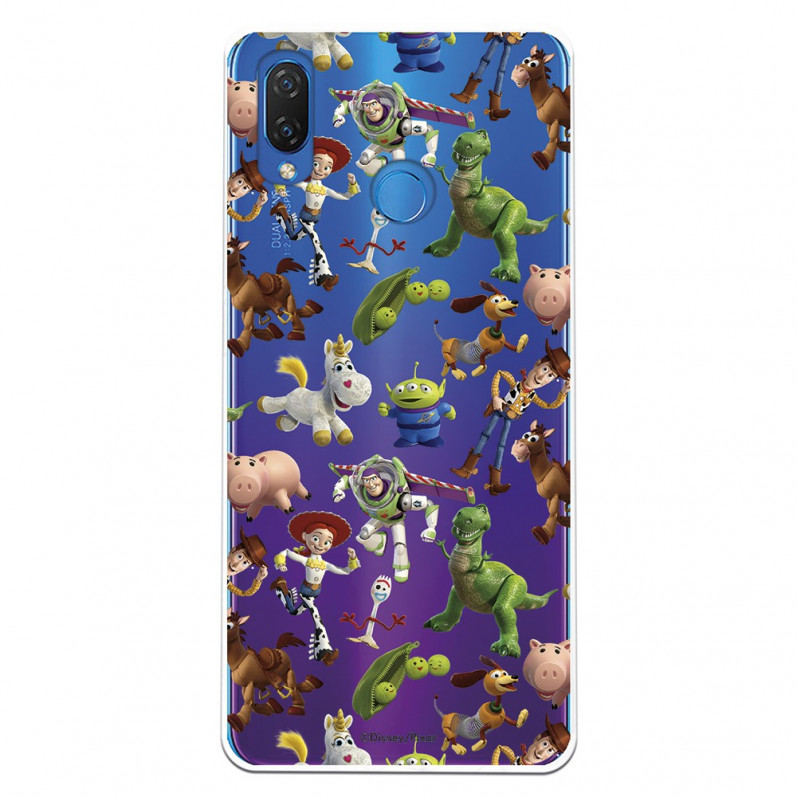 Coque Officielle Disney Toy Story Silhouettes Transparente - Toy Story pour Huawei P Smart Plus