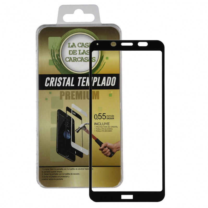 Cristal Templado Completo Negro para Xiaomi Redmi 7A- La Casa de las Carcasas