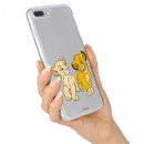 Coque pour iPhone X Officielle de Disney Simba et Nala Regard Complice - Le Roi Lion