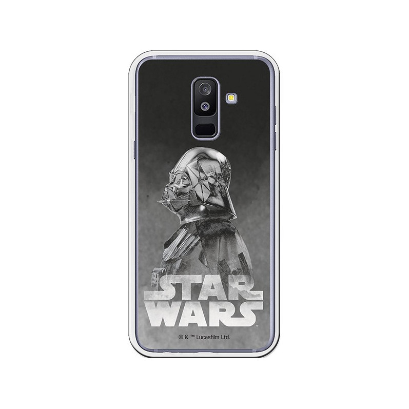 Coque Oficielle Star Wars Darth Vader Noir Samsung Galaxy A6 Plus