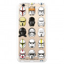 Funda para iPhone 6 Oficial de Star Wars Patrón Cascos - Star Wars