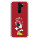 Funda para Xiaomi Redmi Note 8 Pro Oficial de Disney Minnie Mad About - Clásicos Disney