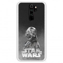 Funda para Xiaomi Redmi Note 8 Pro Oficial de Star Wars Darth Vader Fondo negro - Star Wars