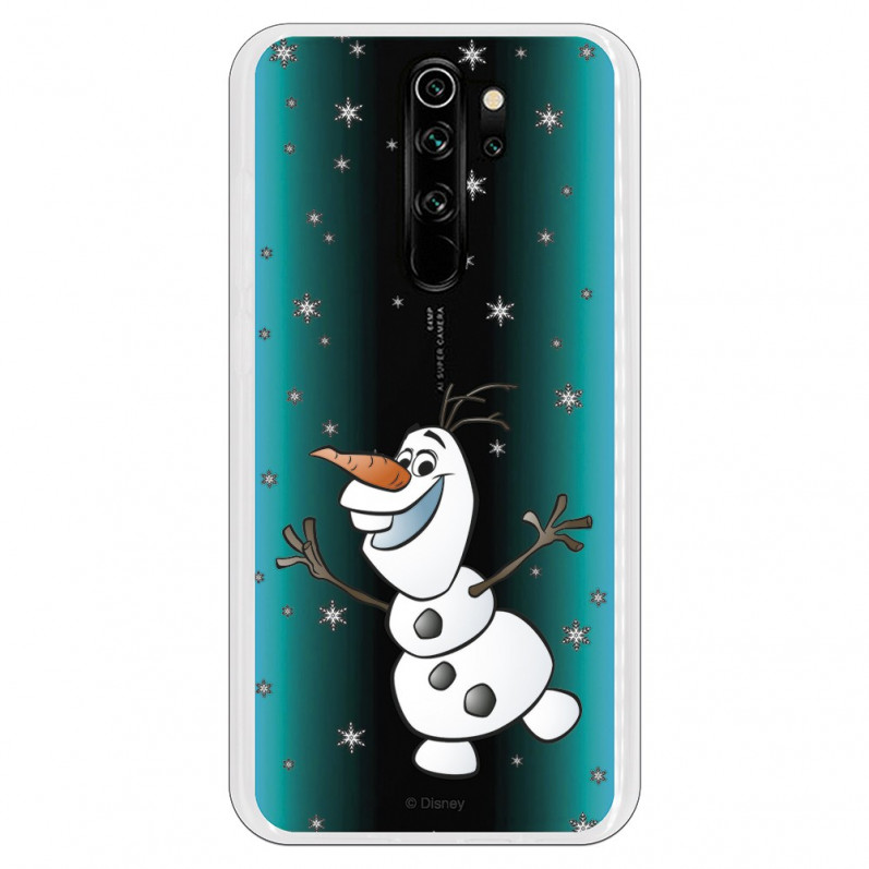 Funda para Xiaomi Redmi Note 8 Pro Oficial de disney Olaf Nieve - Frozen