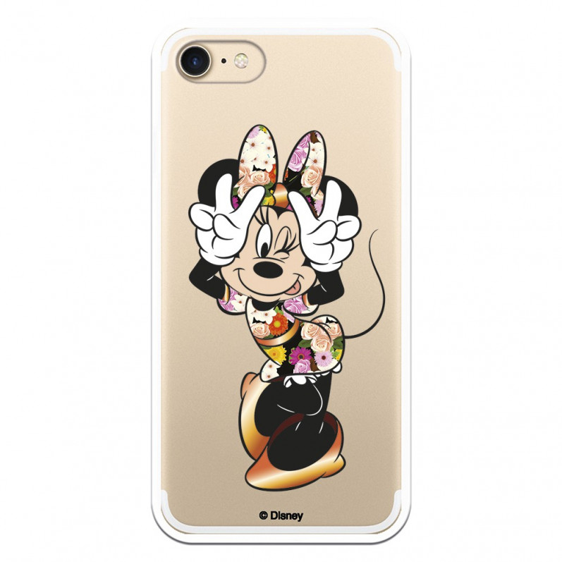 Funda para iPhone 8 Oficial de Disney Minnie Posando - Clásicos Disney