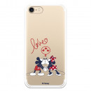 Funda para iPhone 8 Oficial de Disney Mickey y Minnie Love - Clásicos Disney