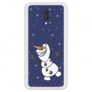 Funda para Alcatel 1X 2019 Oficial de Disney Olaf Transparente - Frozen