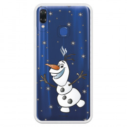 Funda para Vsmart Joy 1 Plus Oficial de Disney Olaf Transparente - Frozen