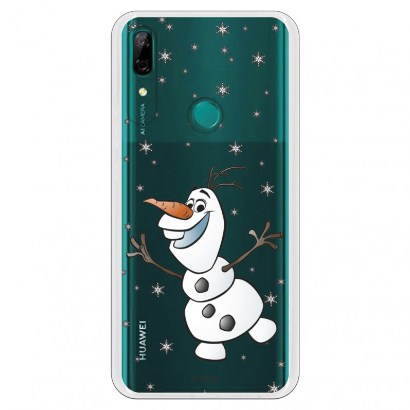 Funda para Huawei P Smart Z Oficial de Disney Olaf Transparente - Frozen