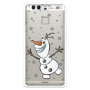 Funda para Huawei P9 Oficial de Disney Olaf Transparente - Frozen