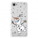 Funda para LG Q6 Oficial de Disney Olaf Transparente - Frozen