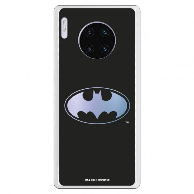 Funda para Huawei Mate 30 Pro Oficial de DC Comics Batman Logo Transparente - DC Comics