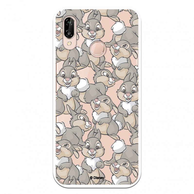 Funda para Huawei P20 Lite Oficial de Disney Tambor Patrones - Bambi