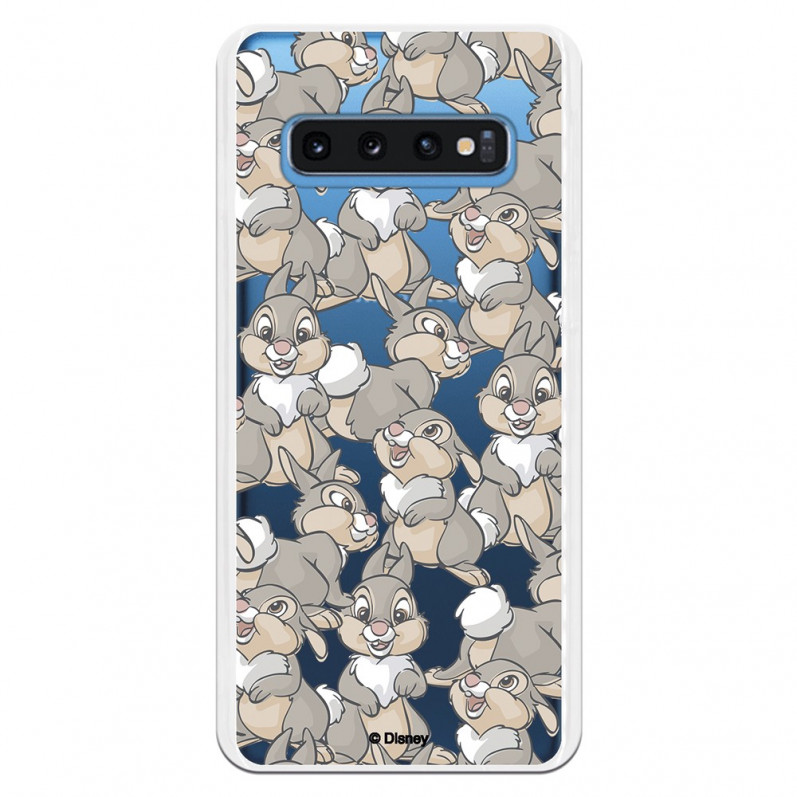 Funda para Samsung Galaxy S10 Oficial de Disney Tambor Patrones - Bambi