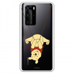 Funda para Huawei P40 Oficial de Disney Winnie  Columpio - Winnie The Pooh