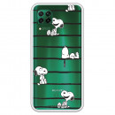 Funda para Huawei P40 Lite Oficial de Peanuts Snoopy rayas - Snoopy