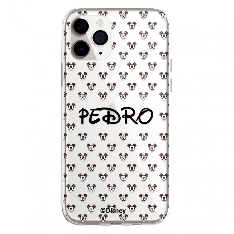 Coque Téléphone Portable Personnalisée Disney avec ton Nom Dessin Mickey - Licence Officielle de Disney