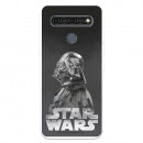 Funda para LG K61 Oficial de Star Wars Darth Vader Fondo negro - Star Wars